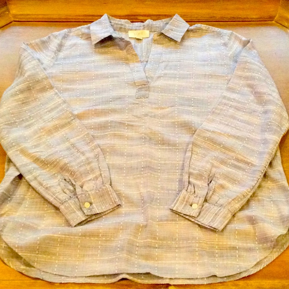 Loft Outlet popover blouse